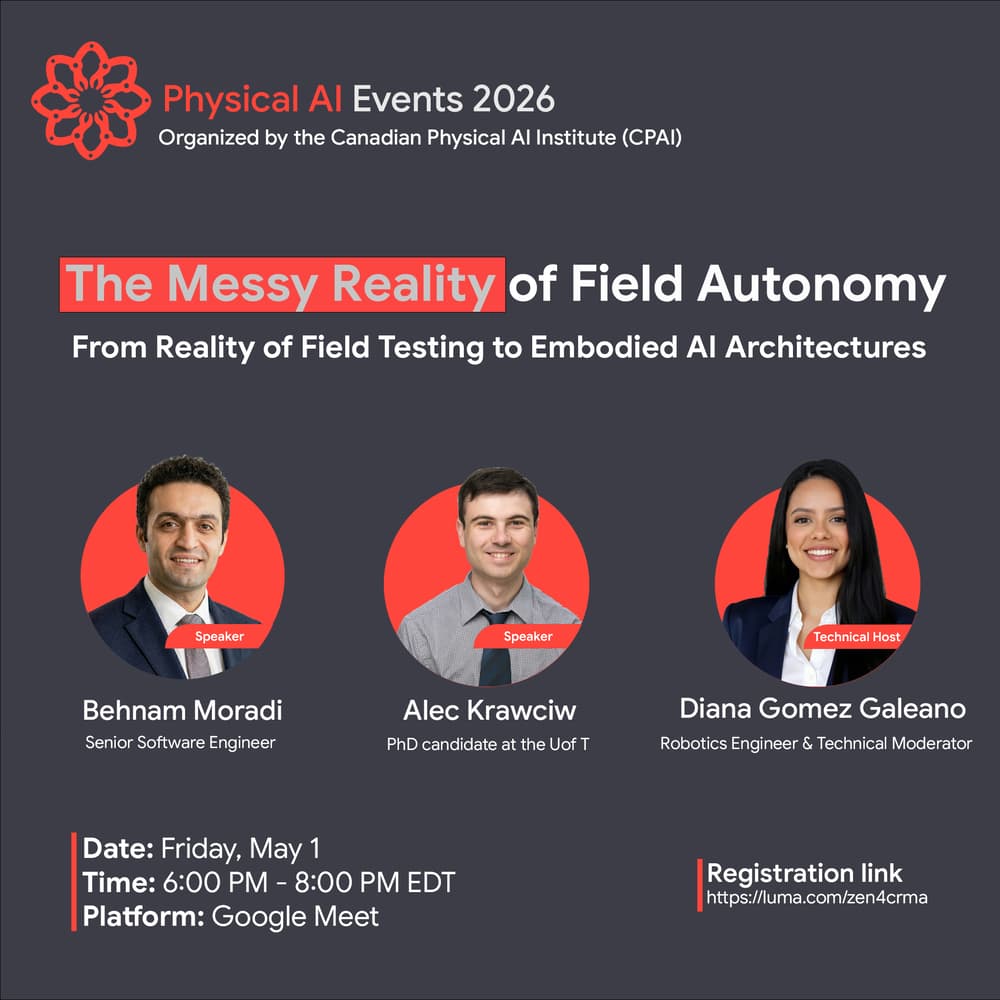 Field autonomy event cover art