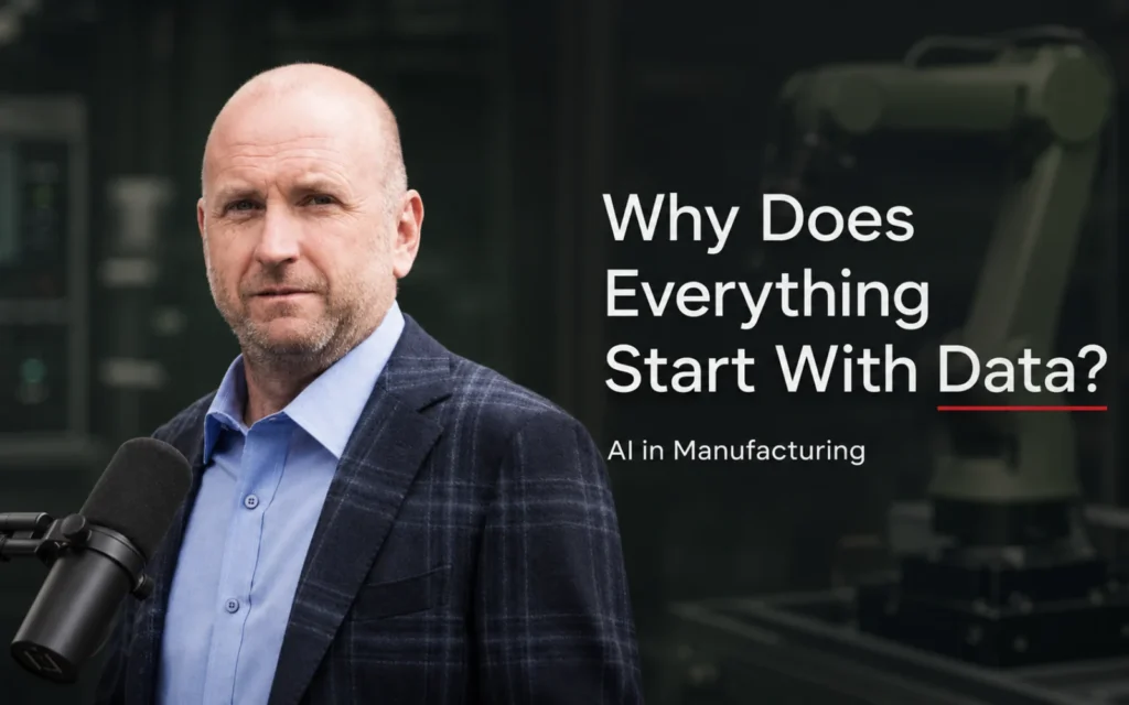 Industrial AI in manufacturing: automated factory production line powered by data analytics