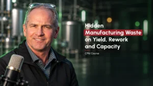 Geoff Ellis, CPAI course session on hidden manufacturing waste