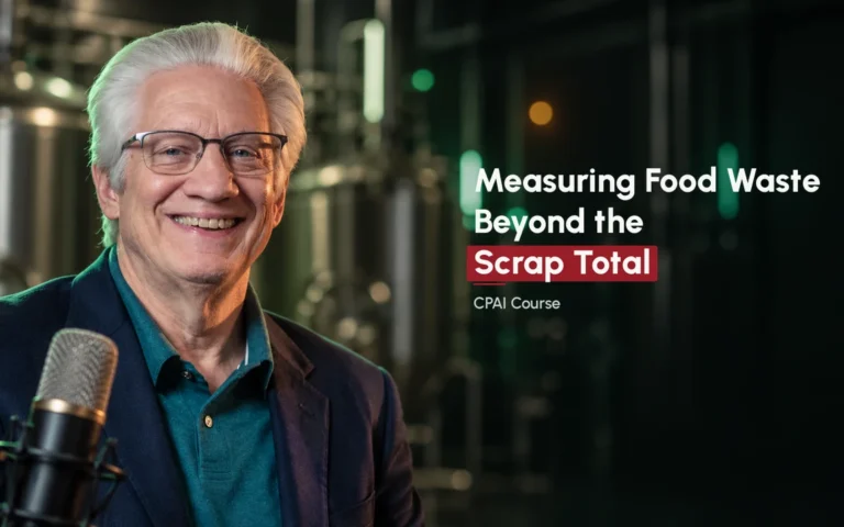 Jack Payne, CPAI course session on measuring food waste